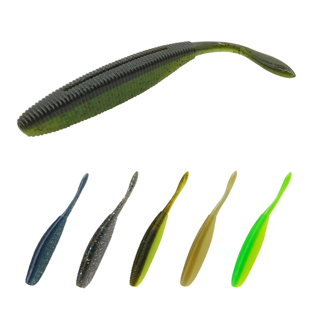 Fishing Lure Soft Plastic - ESFISHING Ổ SHD 100Mm 8 Cái