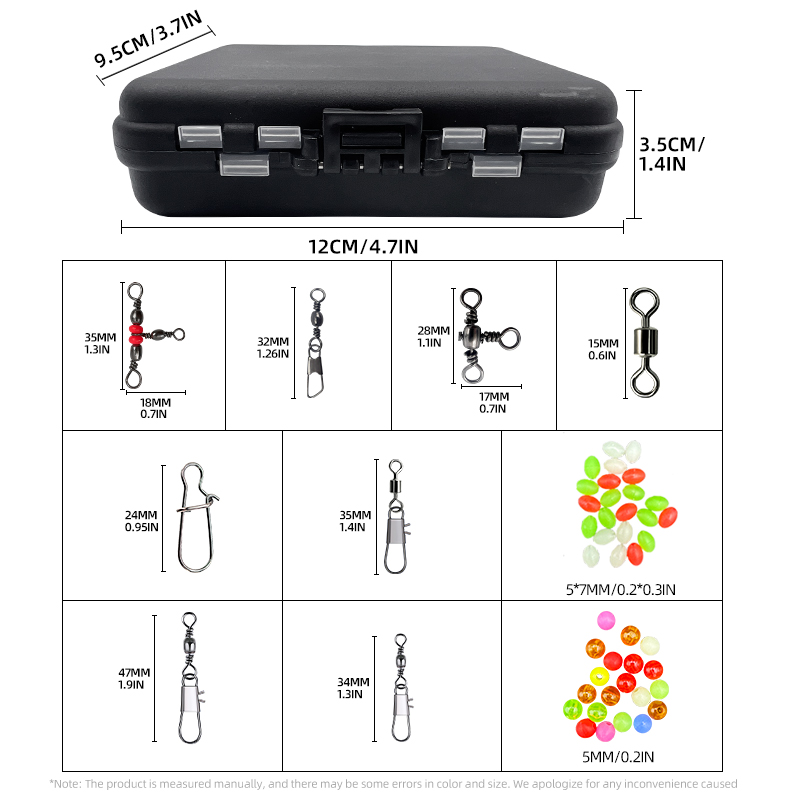 ShareShark 140Pcs Fishing Acce - đánh giá và giá Fishing Lure Kit