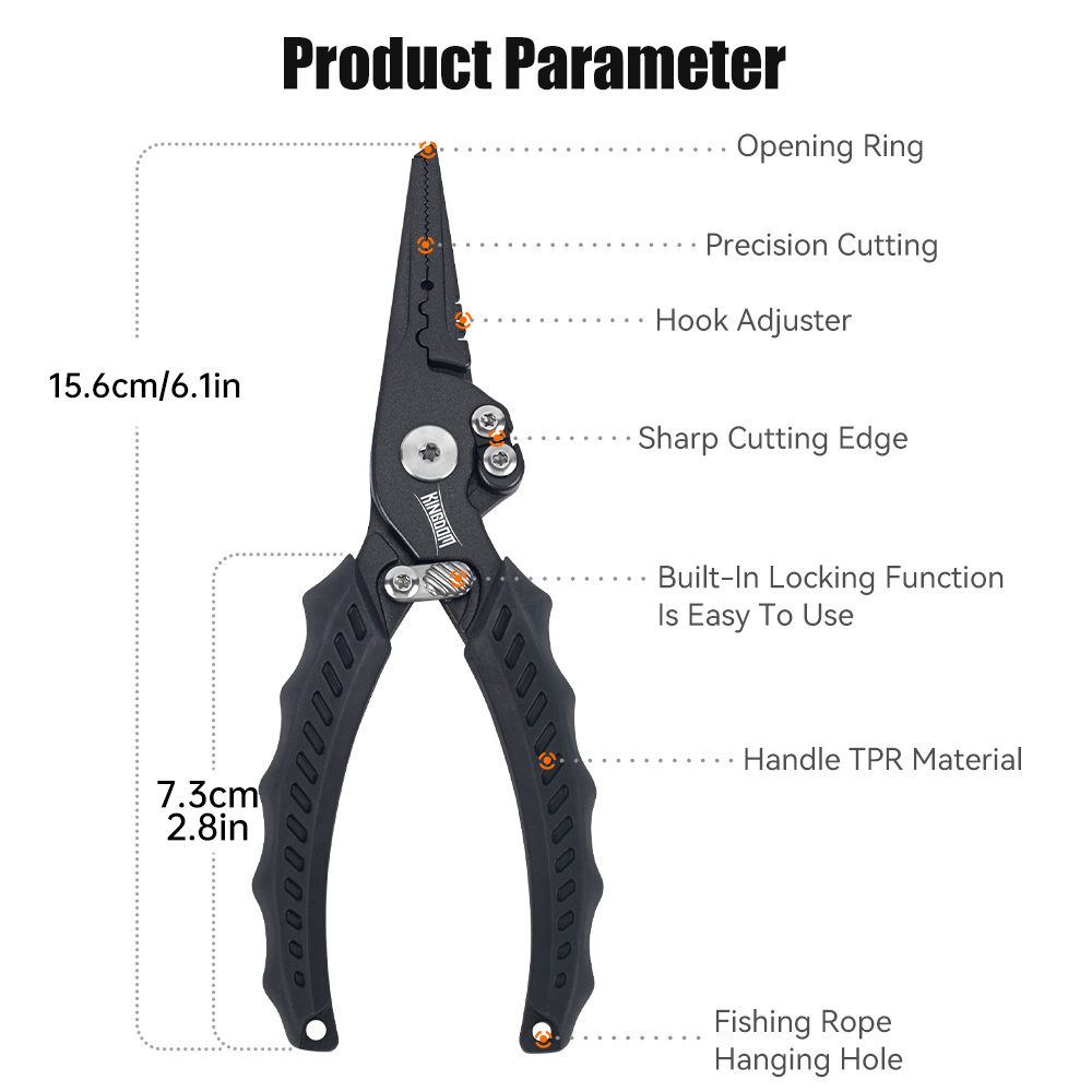 Kingdom Fishing Pliers Multifu - đánh giá và giá Fishing Lure Making Kit