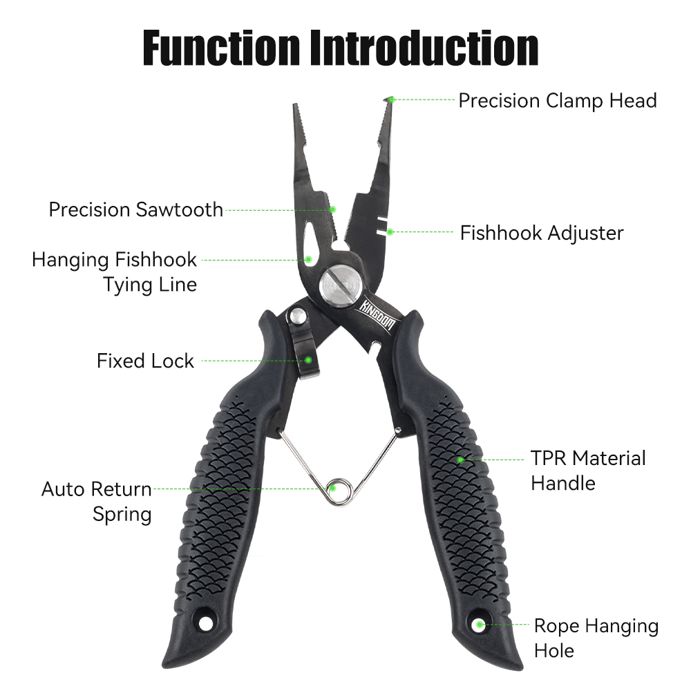 Kingdom Fishing Pliers Multifu - đánh giá và giá Fishing Lure Making Kit