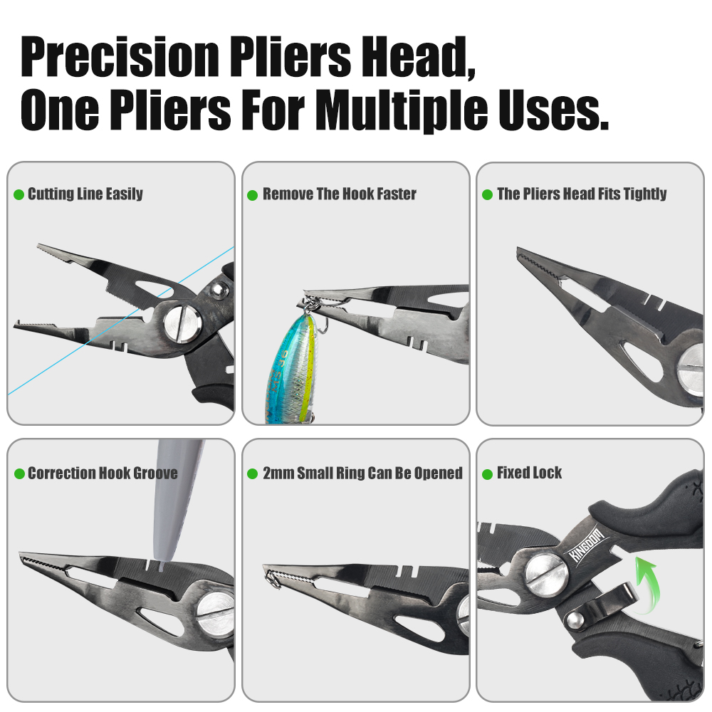 Kingdom Fishing Pliers Multifu - đánh giá và giá Fishing Lure Making Kit
