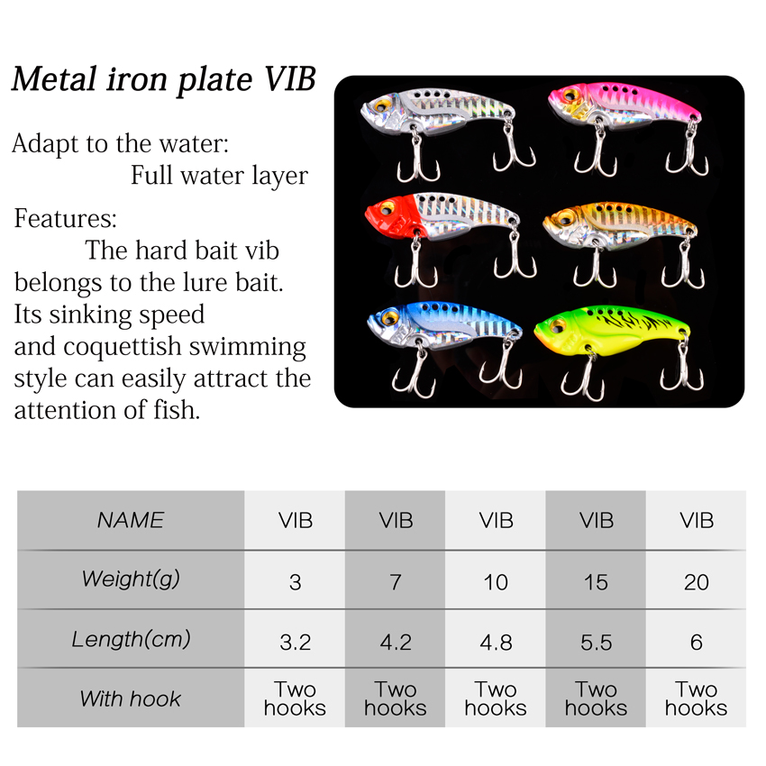 6 Cái/lốc 7/10/15/20G Kim Loại - đánh giá và giá Fishing Lure Blade Bait