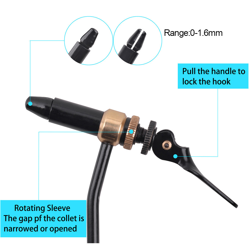 Rotary Fly Tying Vise Tool Saf - đánh giá và giá Fishing Lure Kit