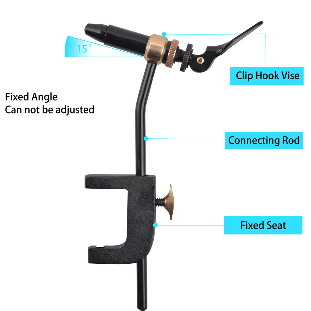 Rotary Fly Tying Vise Tool Saf - đánh giá và giá Fishing Lure Kit